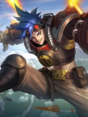 Chou Mobile Legend Borg Skin Wallpaper