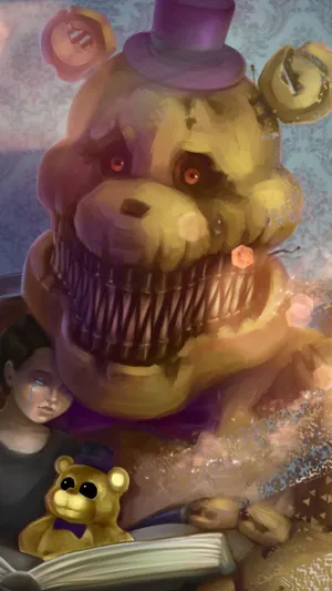 Chris Afton Under The Monster Wallpaper