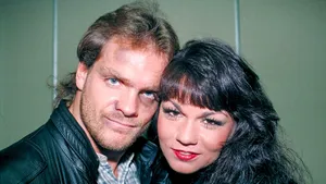 Chris Benoit Nancy Benoit Happy Couple Wallpaper