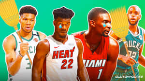 Chris Bosh And Basketball Players Wallpaper