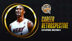 Chris Bosh Nba Basketball Hall Of Fame Wallpaper