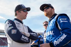 Chris Buescher And Brad Keselowski Wallpaper