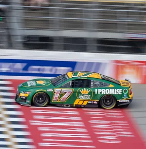 Chris Buescher Crossing Line Wallpaper