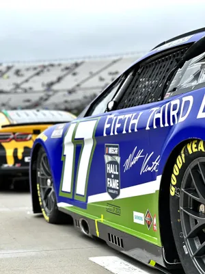 Chris Buescher Track Close-up Wallpaper