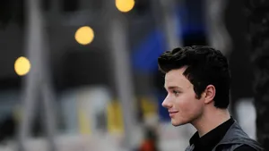 Chris Colfer Award Winning Actor Wallpaper