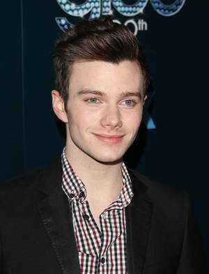 Chris Colfer Glee 100th Episode Night Wallpaper