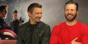 Chris Evans And Jeremy Renner Wallpaper