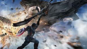 Chris Evans As The Ever Beloved Marvel Hero, Captain America Wallpaper