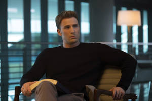 Chris Evans Shallow Focus Shot Wallpaper