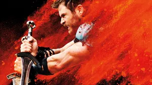 Chris Hemsworth Portrayed As Marvel's Legendary Superhero, Thor Wallpaper