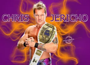 Chris Jericho World Heavyweight Championship Wwe Wallpaper