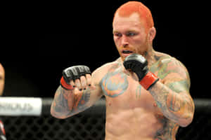 Chris Leben American Mma Fighter Wallpaper