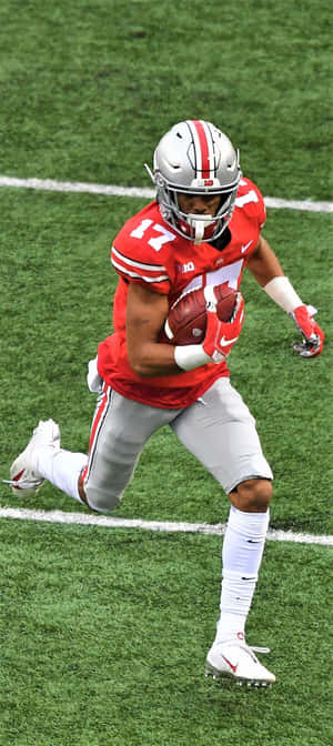 Chris Olave Ohio State Action Shot Wallpaper