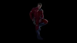 Chris Pratt Guardian Of The Galaxy Art Wallpaper