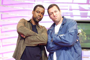 Chris Rock And Adam Sandler Wallpaper