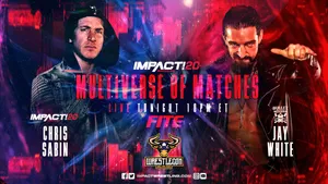 Chris Sabin And Jay White Multiverse Of Matches 2022 Wallpaper