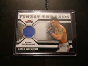 Chris Weidman Finest Threads Relic Wallpaper