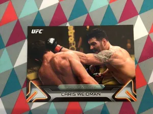 Chris Weidman Ufc Logo Wallpaper