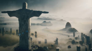 Christ Redeemer Civilization Beyond Earth Wallpaper