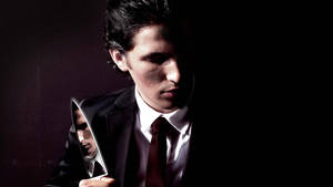 Christian Bale American Psycho Wallpaper