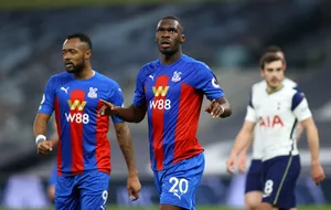 Christian Benteke Against Tottenham Hotspur 2021 Wallpaper