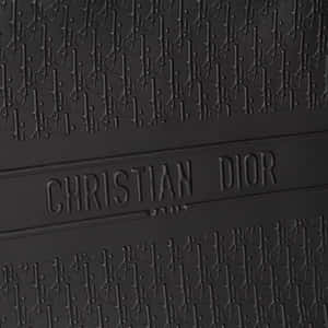 Christian Dior Embossed Logo Texture Wallpaper