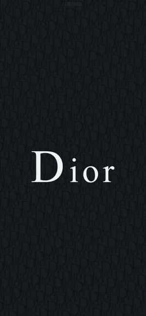 Christian Dior Logoon Patterned Background Wallpaper