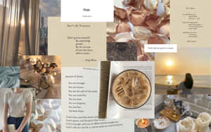 Christian Girl Aesthetic Collage Wallpaper