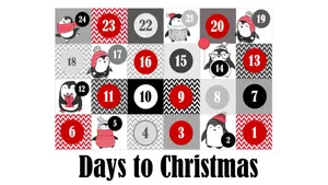 Christmas Advent Calendar Days Wallpaper