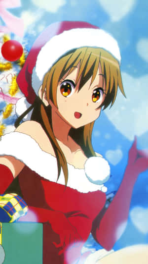 Christmas Anime Pfp A-1 Anime Character Wallpaper