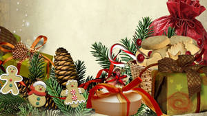 Christmas Cookies 3d Art Wallpaper