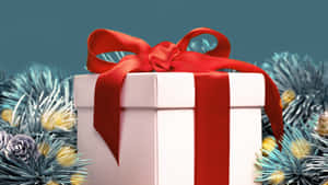 Christmas Gift Box Wallpaper