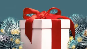 Christmas Gift Box Wallpaper