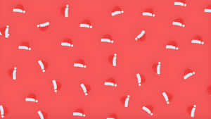 Christmas Hat Pattern Wallpaper