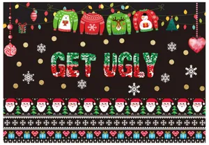 Christmas Ugly Sweaters Get Ugly Wallpaper