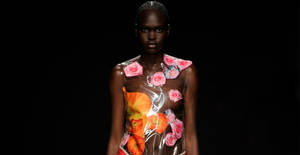 Christopher Kane Clear Plastic Dress Wallpaper