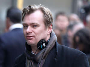 Christopher Nolan Looking Thoughtful Wallpaper