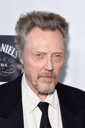 Christopher Walken On The Hollywood Stage Wallpaper