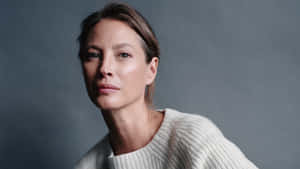 Christy Turlington, A Portrait Of Elegance Wallpaper