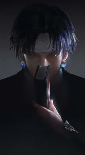 Chrollo Lucilfer Conjured Book Wallpaper
