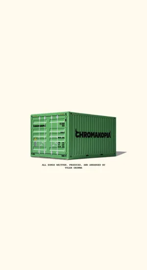 Chromatopia Green Shipping Container Wallpaper
