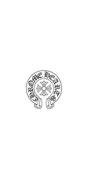 Chrome Hearts Minimalist Logo Wallpaper