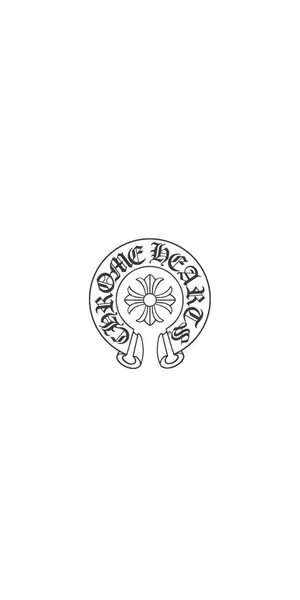 Chrome Hearts Minimalist Logo Wallpaper