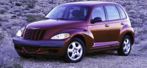 Chrysler Pt Cruiser On The Road Wallpaper