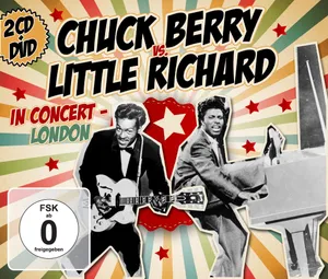 Chuck Berry Vs. Little Richard In Concert-london Wallpaper