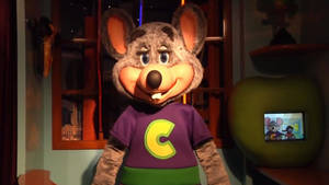 Chuck E Cheese Restaurant Mascot Wallpaper