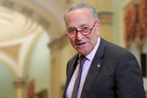 Chuck Schumer Speaking Candid Wallpaper