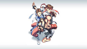 Chun-li And Ryu Ultra Street Fighter Wallpaper