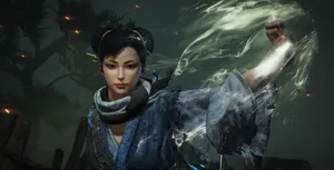 Chun Li Powerful Strike Wallpaper