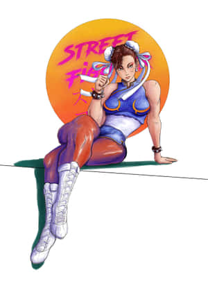 Chun Li Street Fighter Artwork Wallpaper